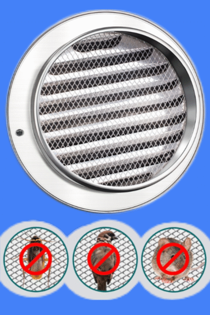 Nắp chụp inox gắn ống bạc hút mùi nhà bếp - Hình ảnh 4