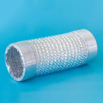 Ống nhôm bạc mềm không cách nhiệt cho hệ thống thiết bị quạt hút mùi - Hình ảnh 2